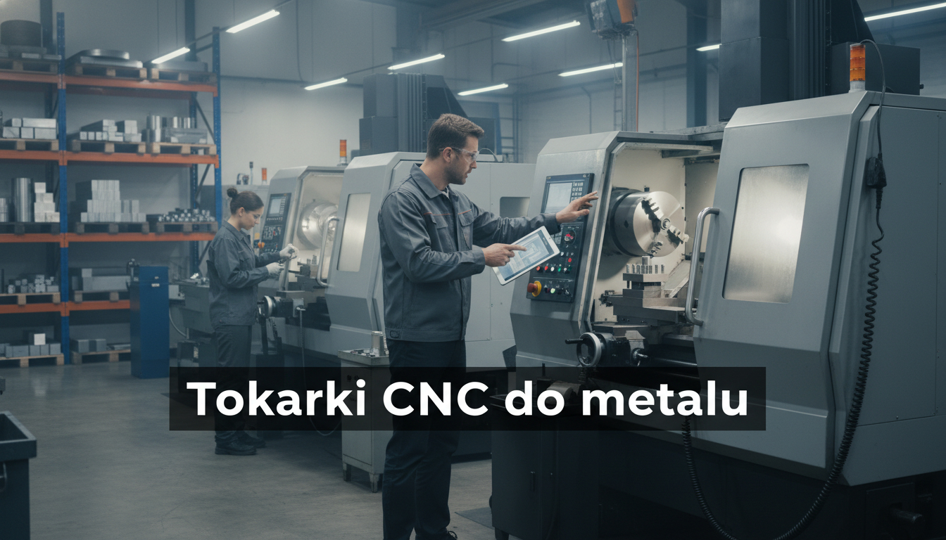 Tokarki CNC do metalu: Kompleksowy przewodnik wyboru i specyfikacji - Maszyny do obróbki metalu